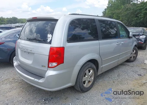 2012 Dodge Grand Caravan Sxt from USA, damaged, VIN 2C4RDGCG0CR154196